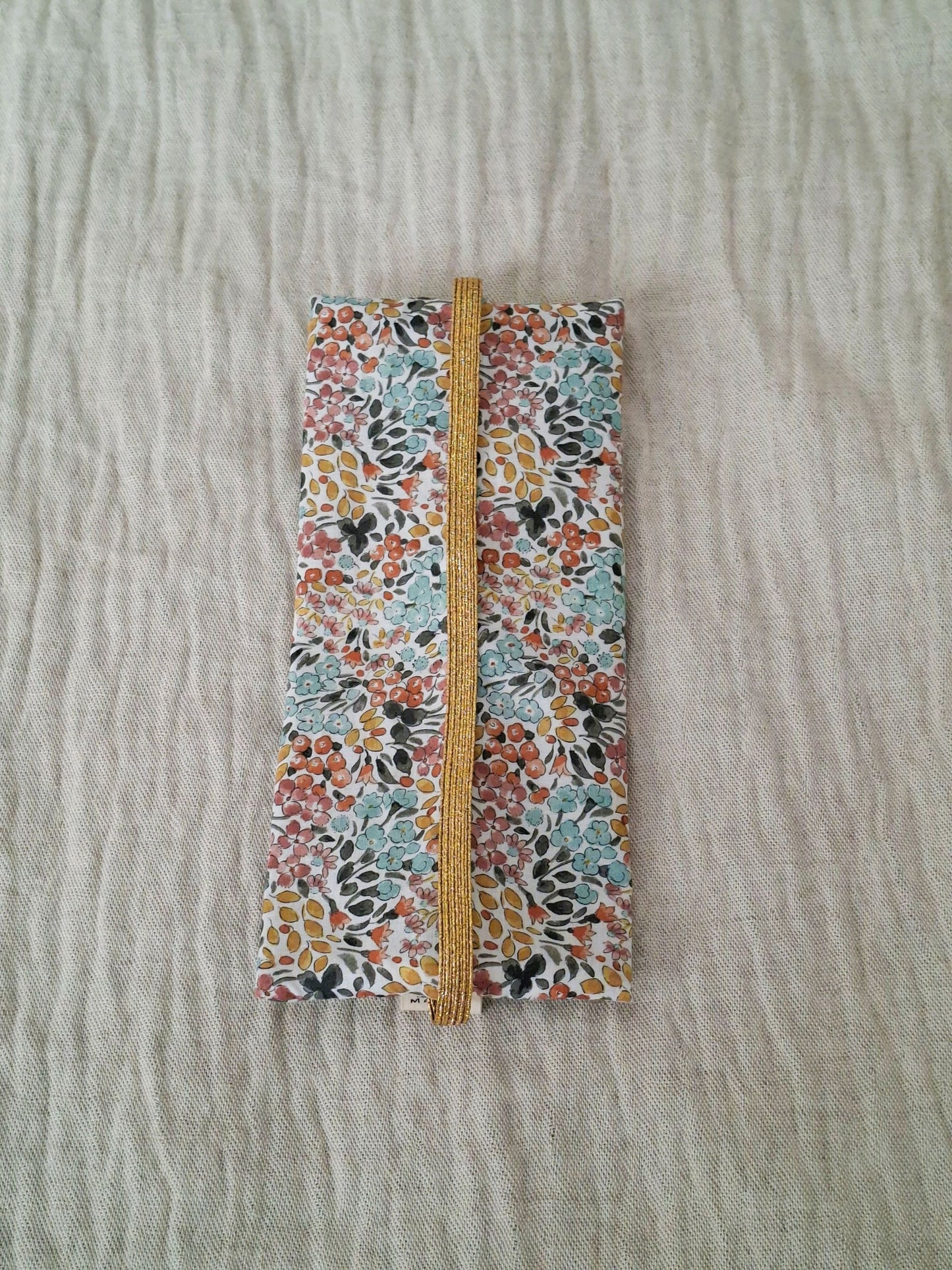 Estuche plano Voile Estampado Floral