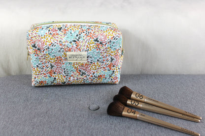 Neceser Tela Estampado Floral