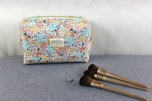 Neceser Tela Estampado Floral