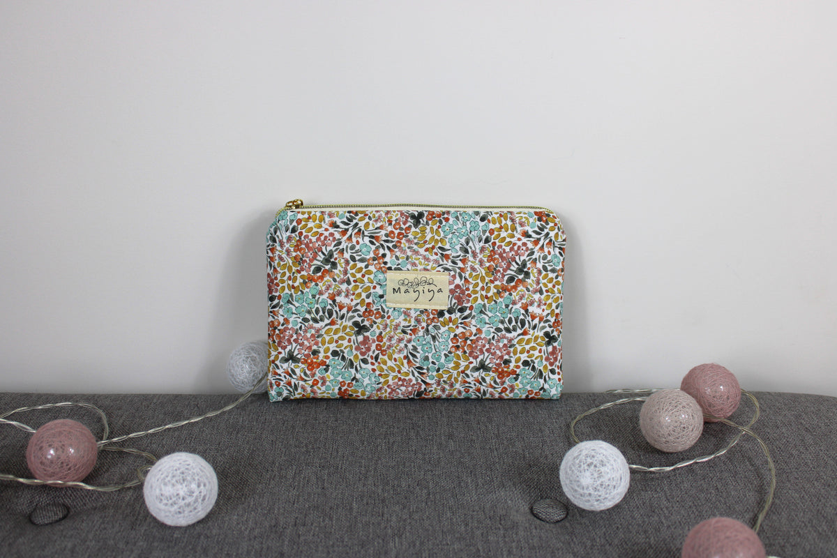 Bolsa de Aseo Estampado Floral