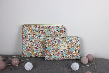 Bolsa de Aseo Estampado Floral
