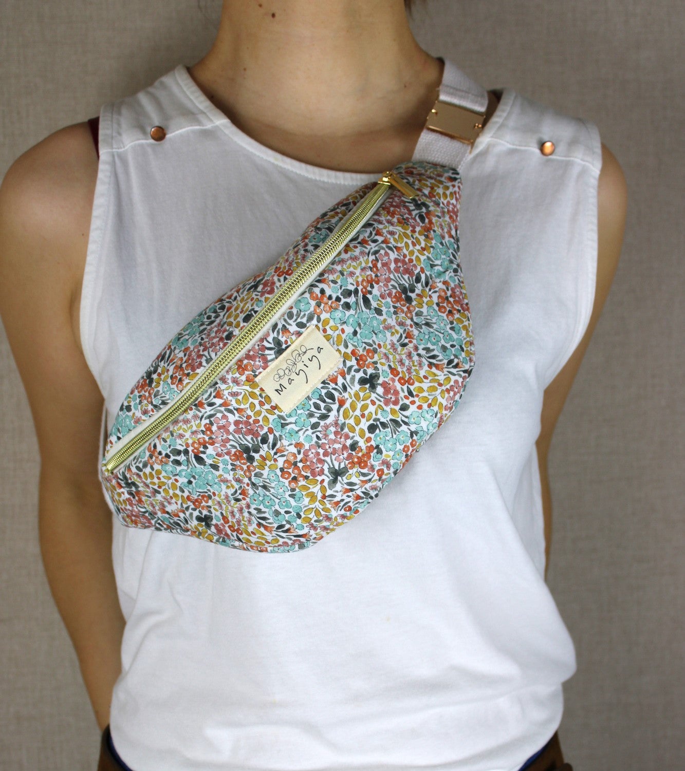 Riñonera Estampado Floral
