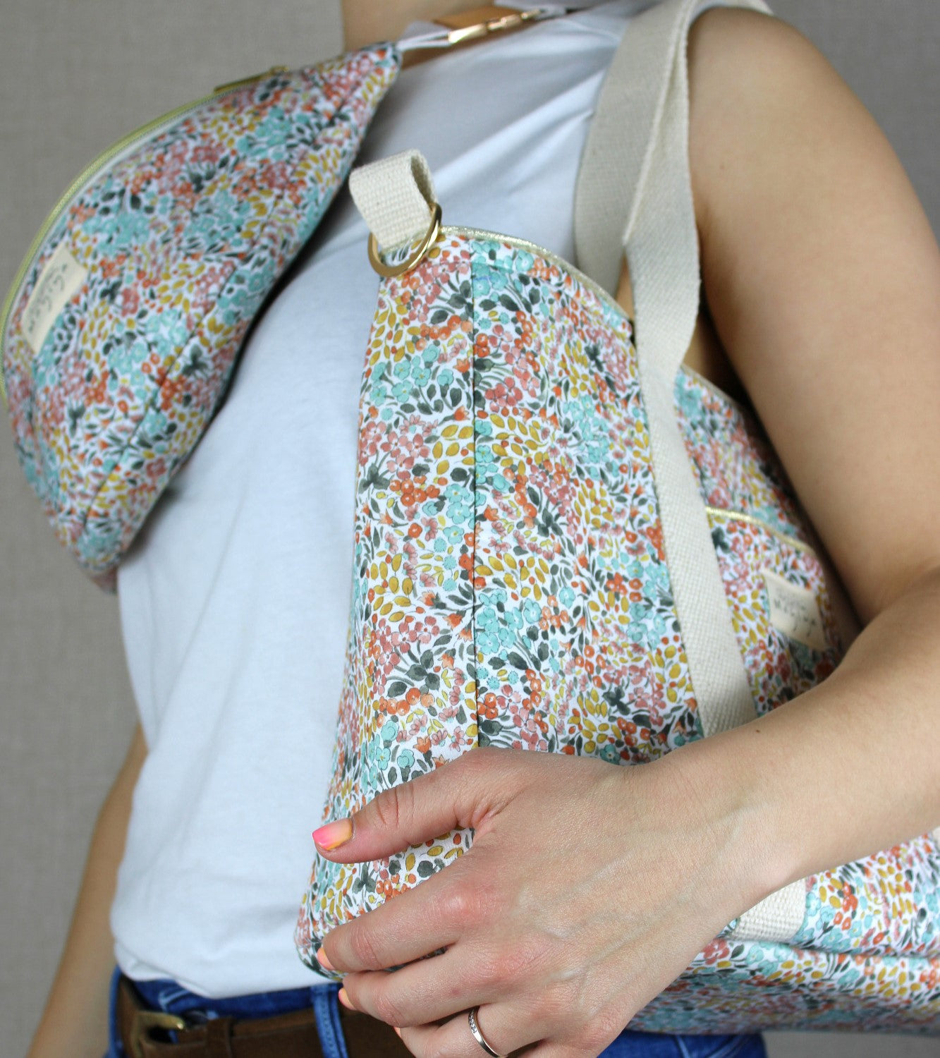 Riñonera Estampado Floral