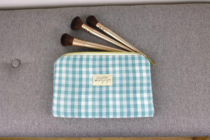 Bolsa de Aseo Vichy Verde Agua