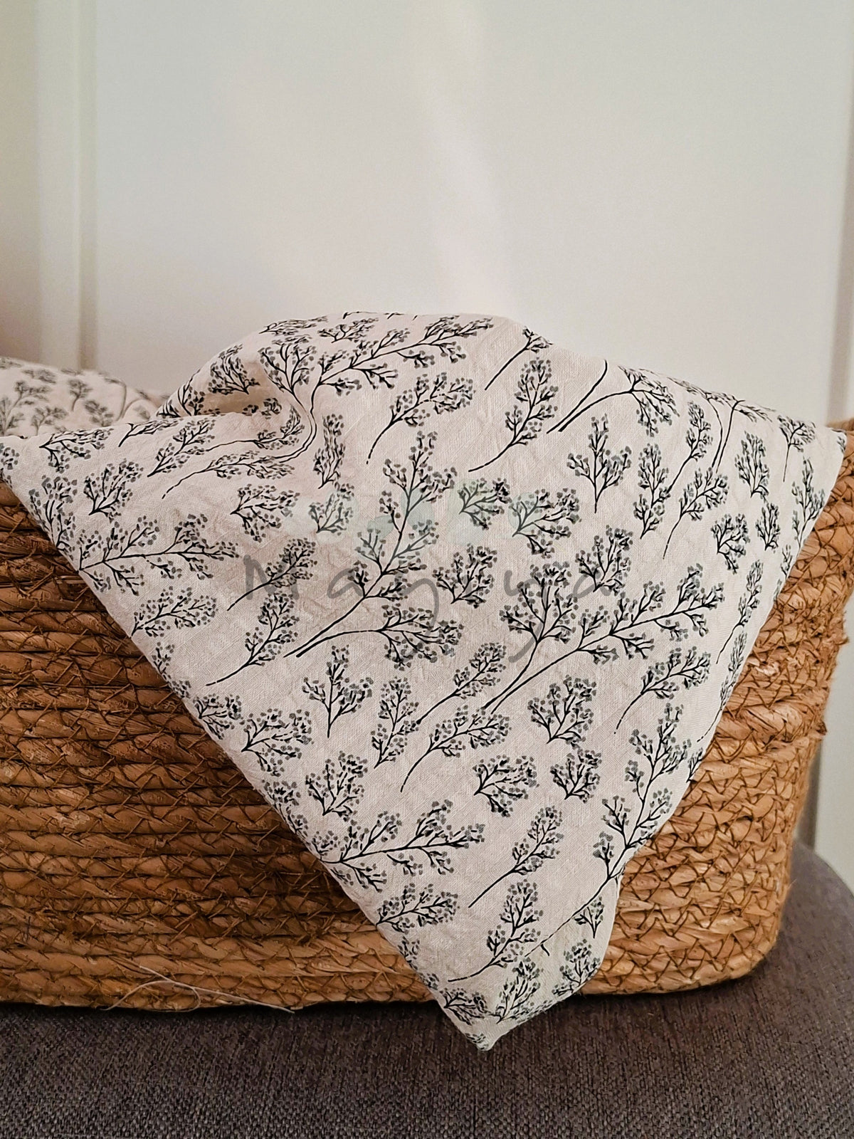 Seersucker Floral Vintage
